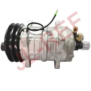 12V TM16 Ô tô điều hòa không khí Bộ phận làm lạnh xe tải máy nén