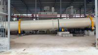 Sécheur rotatif à tambour unique à haute efficacité pour l'élimination de la poussière par cyclone, usage industriel, YGHG2.0X24m, avec certification CE en Tunisie et au Maroc