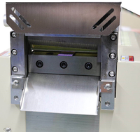 Machine de perforation et de découpe automatique pour tubes en papier PVC, cuir, sangles et rubans, avec alimentation pneumatique