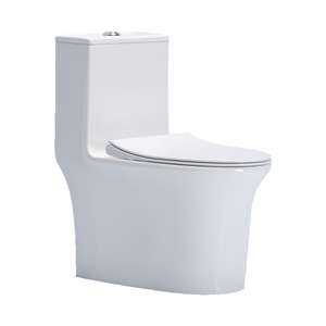 ชุดสุขภัณฑ์แบบชิ้นเดียวเซรามิกทรงยาวแบบ S-trap สำหรับห้องน้ำหญิง  ขาย - Product Image 1