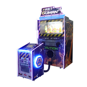 Offre Spéciale rapide <span class=keywords><strong>Gunman</strong></span> tir jeu d'arcade intérieur Amusement monnayeur tir pistolet jeux de tir Machine pour les enfants - Product Image 1