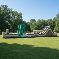 Parcours d'obstacles gonflables géants pour adultes, équipement de divertissement extérieur, jeux d'extérieur, directement de l'usine