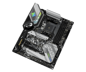 Tarjeta Madre AS Rock B550M STEEL LEGEND AM4 B550 6Gb/s ATX Micro-ATX para Computadora de Escritorio - Product Image 1