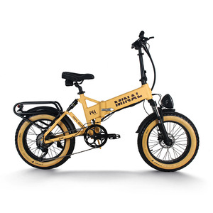 Electric Folding <b>Bike</b> Aluminum Alloy Rear Hub Motor 48V16AH Lithium Battery 20 Inch Tire All-terrain 7 Speed - Product Image 2