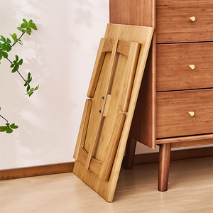 Mesa Plegable Rectangular de Bambú Personalizada para Computadora Portátil, Soporte para Computadora - Product Image 3