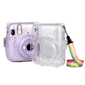 Étui de protection pour appareil photo <span class=keywords><strong>Accessoires</strong></span> Étui de transport pour appareil photo avec sangles Étui de protection transparent pour appareil photo pour Fujifilm <span class=keywords><strong>Instax</strong></span> <span class=keywords><strong>Mini</strong></span> <span class=keywords><strong>11</strong></span> - Product Image 5