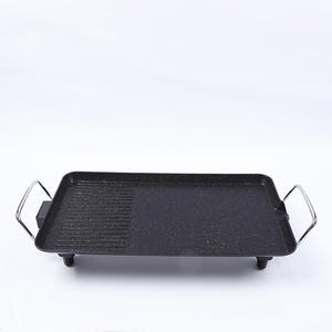 Poêle à Grill anti-adhésif pour Restaurant, Grill à flamme d'intérieur, <span class=keywords><strong>Barbecue</strong></span>, 8-service, Grill électrique d'extérieur, poêle antiadhésive, bon marché - Product Image 2