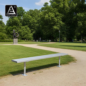 Bancos largos modernos <span class=keywords><strong>para</strong></span> parque al aire libre, asiento <span class=keywords><strong>para</strong></span> silla, Banco de jardín, <span class=keywords><strong>Patio</strong></span>, Banco de aluminio fundido, asiento <span class=keywords><strong>para</strong></span> <span class=keywords><strong>patio</strong></span>, parque, taller, Banco de jardín - Product Image 4