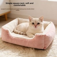 Nids confortables pour chats et chiens, lit-canapé pour chiens de petite et moyenne taille, lit pour chien Teddy, universel pour toutes les saisons