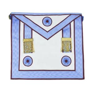 Artículo masónico de alta calidad, delantal de cuero Masonic Regalia, delantal bordado con logotipo personalizado para masón - Product Image 3