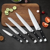 Hoge Koolstof Gesmede Abs Handvat Rvs 3cr13 Keukenmessen Keukenset Chef Japans Mes Keukenmes Set