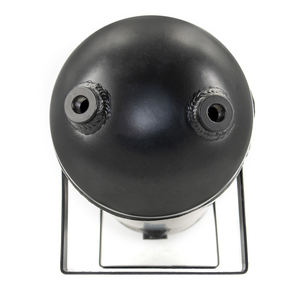 Abd stok 5 galon siyah alüminyum hava tankı ile 1/4 NPT delik pnömatik hava süspansiyon tankı hava boynuz Tank araba aksesuarları - Product Image 5