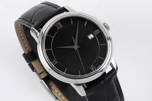 High-end 5A Luxury Custom Logo OEM Stainless Steel Automatic Mechanical <b>Watch</b> Sapphire Crystal Dial Leather Strap <b>Case</b> - Product Image 4