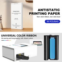 Fonlyu Imprimante et découpeuse 3-en-1 intelligente pour films de protection de téléphone portable et autocollants DIY, traceur de découpe illimité pour protections d'écran débloqué