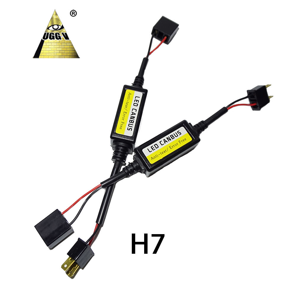 LED CANBUS / H1 H3 H7 H11 9005 9006 9012 / Black