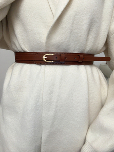 <span class=keywords><strong>Ceinture</strong></span> de <span class=keywords><strong>taille</strong></span> ovale en alliage haut de gamme pour femmes <span class=keywords><strong>Ceinture</strong></span> en <span class=keywords><strong>cuir</strong></span> tendance décontractée pour jupes robes et manteaux - Product Image 6