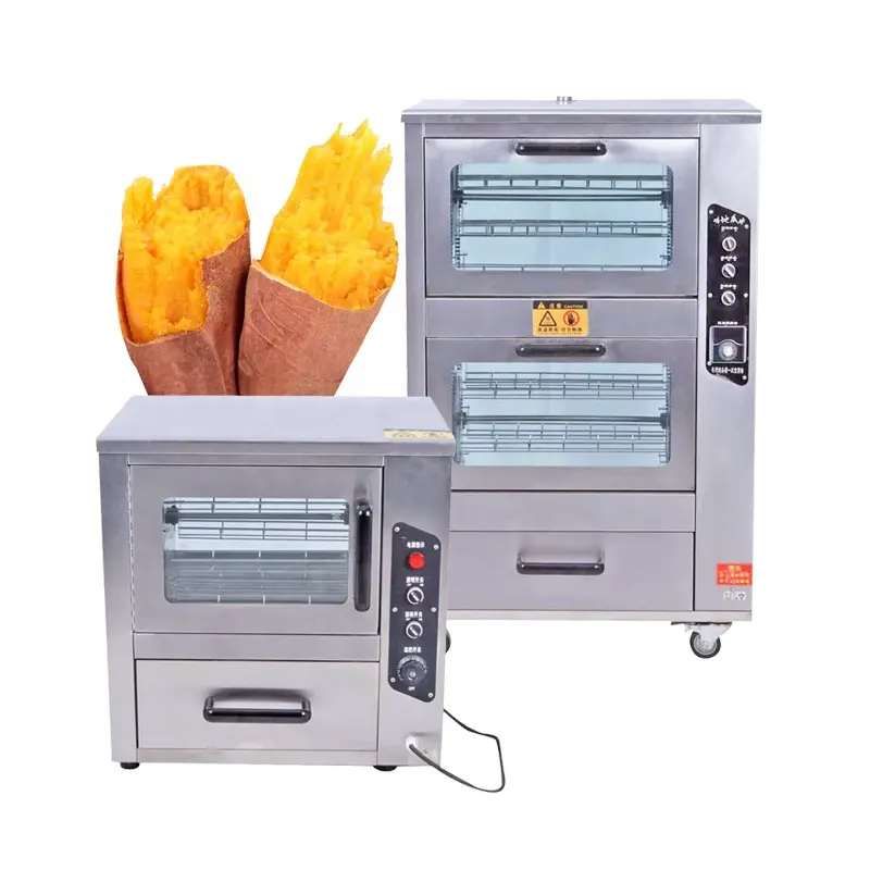 Werkspreis Rotations-Maisengeröstmaschine Kartoffel Taro-Ofen Grill-Süßkartoffelmaschine