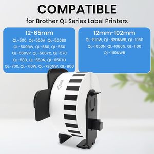 Compatible con las impresoras de etiquetas de código de barras de dirección continua DK-22210/DK-2210 - Product Image 2