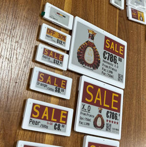 Système d'étiquettes de prix numériques Walmart 2,13 pouces, étiquettes de prix numériques pour supermarché, étiquettes de prix électroniques Eink Epaper ESL pour magasin, étiquettes de rayon électroniques - Product Image 1