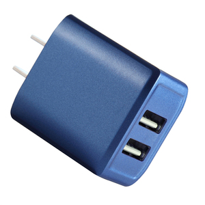 2.4A/5V Double Port Adaptateur <span class=keywords><strong>secteur</strong></span> Bloc De Charge Cube <span class=keywords><strong>USB</strong></span> <span class=keywords><strong>Chargeur</strong></span> Mural Pour iPhone Pour Téléphone Android - Product Image 3
