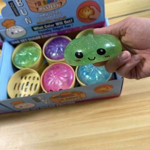 Juguetes Sensoriales Blandos de TPR en Forma de Dumpling, Caja Sorpresa, Juguetes Antiestrés para Niños y Adultos, Venta Caliente - Product Image 5