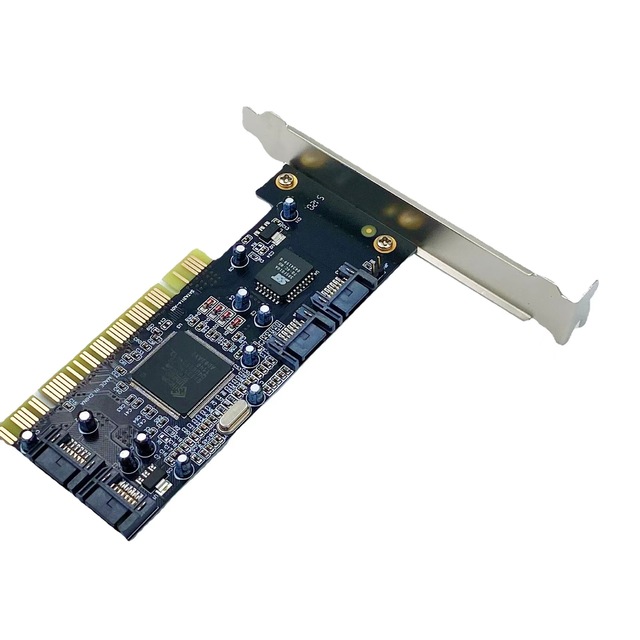 Factory Direct Sales of 4-port Expansion PCI to SATA Expansion Cards
