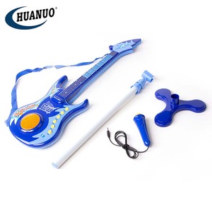 Ensemble de jouets d'instruments de musique pour enfants Guitare électronique Microphone Jouets éducatifs pour guitare <span class=keywords><strong>rock</strong></span> pour enfants de 6 ans et plus - Product Image 6