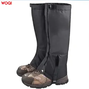 Woqi في الهواء الطلق الجبلية الثلوج الساق الجراميق يندبروف أحذية مضادة للماء الساق الجرموق للمشي التخييم المشي