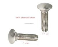 Long boulon de chariot de taille de filetage M16 finition zinguée tête hexagonale norme DIN OEM pris en charge pour laiton fer Monel 400 acier ordinaire