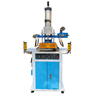 Machine à estamper à chaud pneumatique, machine à dorure automatique pour cartes/portefeuilles/sacs/carnets, gaufrage du cuir