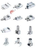 Venta Directa de Fábrica, Conector de Radiofrecuencia Personalizado, Carcasa de Aleación de Cobre y Zinc, Distancia Central, Altura 6.3mm, Modelo IF-08B-6.3