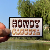 Patch brodé personnalisé en gros avec fleurs colorées et lettres décoratives pour vêtements/sacs