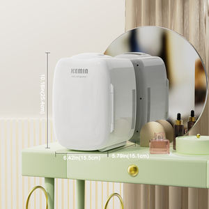 Petit réfrigérateur 6 litres portable bon marché en gros <span class=keywords><strong>Mini</strong></span> réfrigérateur 5V CA 220V thermoélectrique <span class=keywords><strong>cosmétique</strong></span> 5L pour voiture et chambre à coucher - Product Image 4