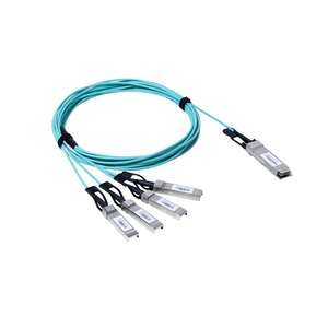 ชุดประกอบสายเคเบิล QSFP-40G QSFP-DD 200G ถึง2 * QSFP28 DAC Q4S56-200G PVC/LSZH0.5m ~ 5M - Product Image 2
