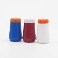 Fournisseurs d'usine HDPE 8g 10g pots de poudre de cheveux cosmétiques vides bouchon à vis de tamis de poudre rechargeable en plastique pour l'emballage de beauté