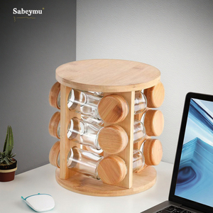 Étagère à épices multifonctionnelle <span class=keywords><strong>en</strong></span> <span class=keywords><strong>bambou</strong></span> écologique 2026, non pliable, type sur pied, pour le rangement des épices dans la <span class=keywords><strong>cuisine</strong></span>, <span class=keywords><strong>armoire</strong></span> <span class=keywords><strong>de</strong></span> <span class=keywords><strong>cuisine</strong></span> - Product Image 3