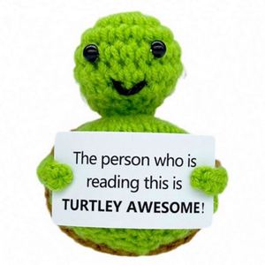 Animales de Ganchillo Hechos a Mano para Niños Pequeños y Juguetes con Temática de la Naturaleza y Accesorios, Certificación CE, Colores y Logotipos Personalizables - Product Image 1