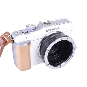 อะแดปเตอร์เมาท์เลนส์กล้องวิดีโอสำหรับกล้องถ่ายรูป EOS-M4/3 EF-M43 ใช้ได้กับ <span class=keywords><strong>E</strong></span>-PL1 <span class=keywords><strong>E</strong></span>-PL2 <span class=keywords><strong>E</strong></span>-PL3 <span class=keywords><strong>E</strong></span>-PL5 - Product Image 2