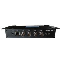 Encodeur de diffusion en direct SDI HD 4 canaux H.265 H.264 avec prise en charge RTMP SRT ONVIF, connexion NVR, diffusion de jeux, encodeur IPTV