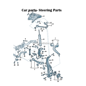 Accesorios de repuesto para coche, pieza de repuesto de alta calidad para A4, A6, Sagitar, Passat, Panamera, VW, <span class=keywords><strong>Audi</strong></span>, Porsche ID4, ID6, CROZZ - Product Image 4