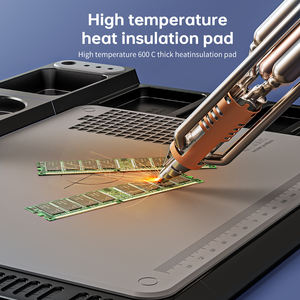 318-C写真ビデオ12MP 10.1インチLCDスクリーンリモートコントロールオートフォーカス1600X 28LEDモバイル修理デジタル電子カメラ顕微鏡 - Product Image 4