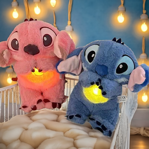 JM Nuevo Peluche de Nutria Súper Suave, Material de Felpa PP, Algodón, Sonido Relajante, Orejas Móviles, Luminoso, Unisex, para Bebés y Niños - Product Image 2