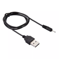 Cable de carga USB para cargador Nokia 105 Plomo Negro