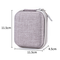 Vente en gros de sac de voyage EVA rigide anti-poussière étui à fermeture éclair personnalisé fabriqué en usine avec coque rigide en mousse étui à outils pour équipement d'outils