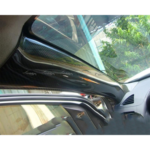 Rifiniture interne in fibra di carbonio kit di decorazione A montante per mitMitsubishi <span class=keywords><strong>EVO</strong></span> 10 Lancer X EX 2008-2017 - Product Image 1