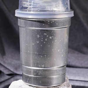 Offre Spéciale nouvelle conception de boisson froide 9Oz 12Oz 16Oz 20Oz tasses en aluminium jetables pour le camping - Product Image 1
