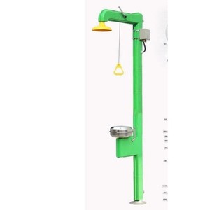 Estación de Lavado de Ojos de Emergencia a Prueba de Explosiones con Calefacción Eléctrica JONSE, Tipo Vertical de Acero Inoxidable, Personalizable - Product Image 3