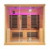 Sauna Infrarroja de Lujo con Envío Marítimo Económico, Fabricante de Saunas de Alta Calidad, Sauna Interior de Lujo Personalizada para 2 Personas - Product Image 4