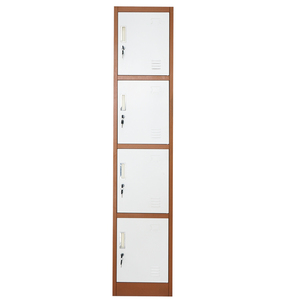 Armario de acero vertical de 2 puertas de alta calidad directo de fábrica de Guangzhou armario individual muebles de gimnasio OEM disponible - Product Image 5
