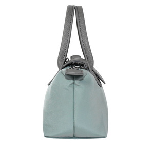 Bolso de Mano Vintage para Mujer, de Nailon y Cuero PU, con Cierre de Cremallera, Diseño Personalizado, Forma de Marco, de un Solo Hombro, Ecológico - Product Image 5
